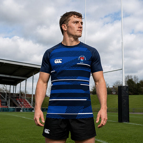 Carrick on Suir RFC Canterbury Eco Training Tee NAVY / Royal / White