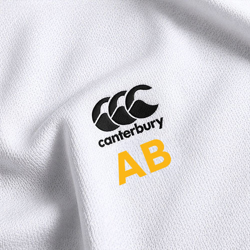 Portlaoise RFC Canterbury Club White Polo Shirt