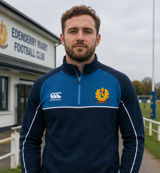 Edenderry RFC Legacy 1/4 Zip Canterbury Thermal Fleece