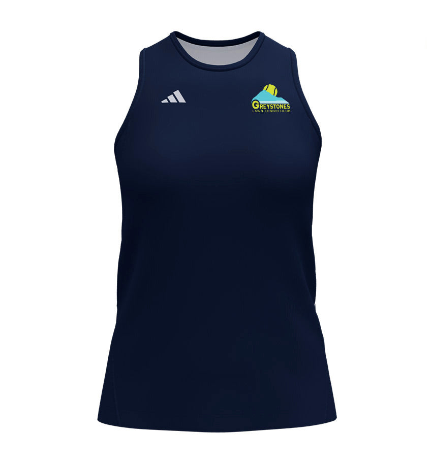 Greystones Lawn Tennis Club Navy Women's Court Tank Top