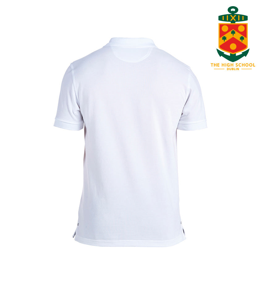 The High School Canterbury Cricket Whites Shirt Front