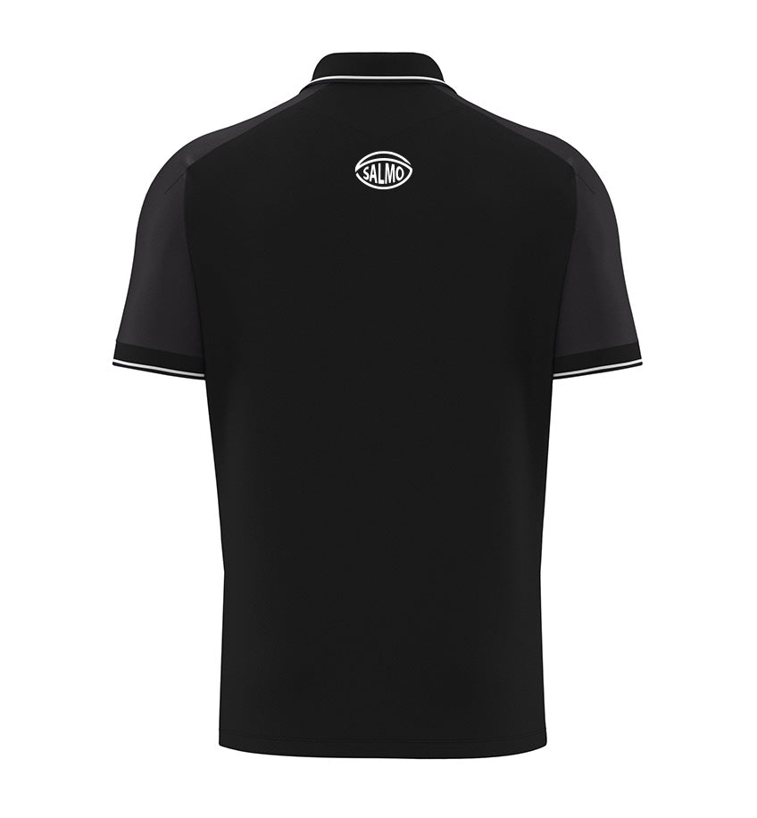 De La Salle Palmerston Macron Echoes Green and Black Polo