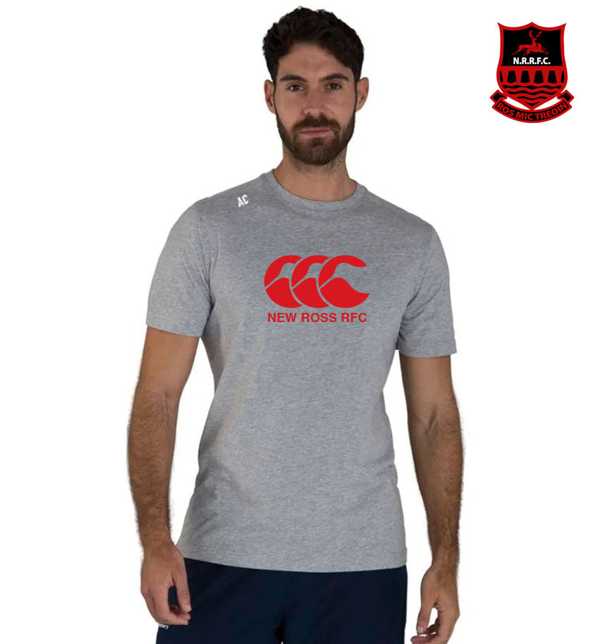 New Ross RFC Canterbury CCC Tee - Grey