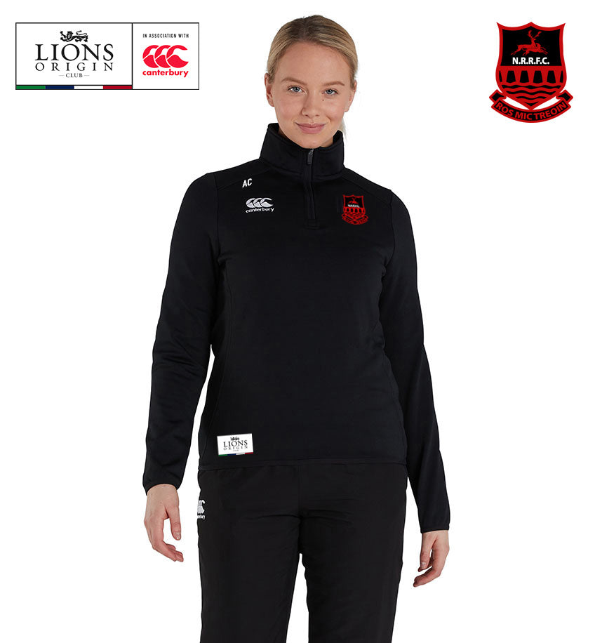 New Ross RFC Canterbury Lions Origin Club 1/4 Zip WOMEN