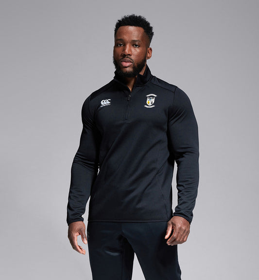 Newbridge RFC Canterbury Club 1/4 Zip Mid Layer Training Top