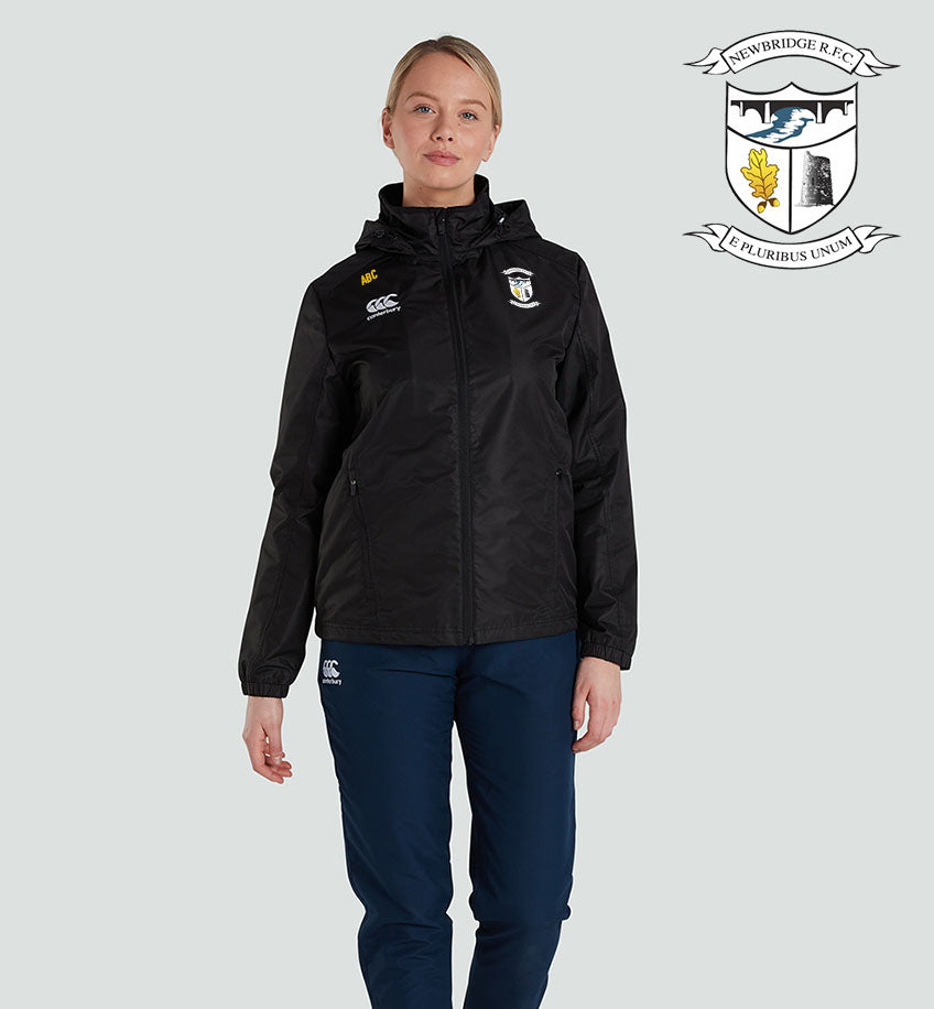Newbridge RFC Canterbury Club VAPOSHIELD Rain Jacket WOMENS FIT