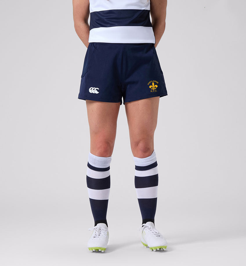 Portlaoise RFC Womens Rugby Playing Navy Canterbury Advantage Short