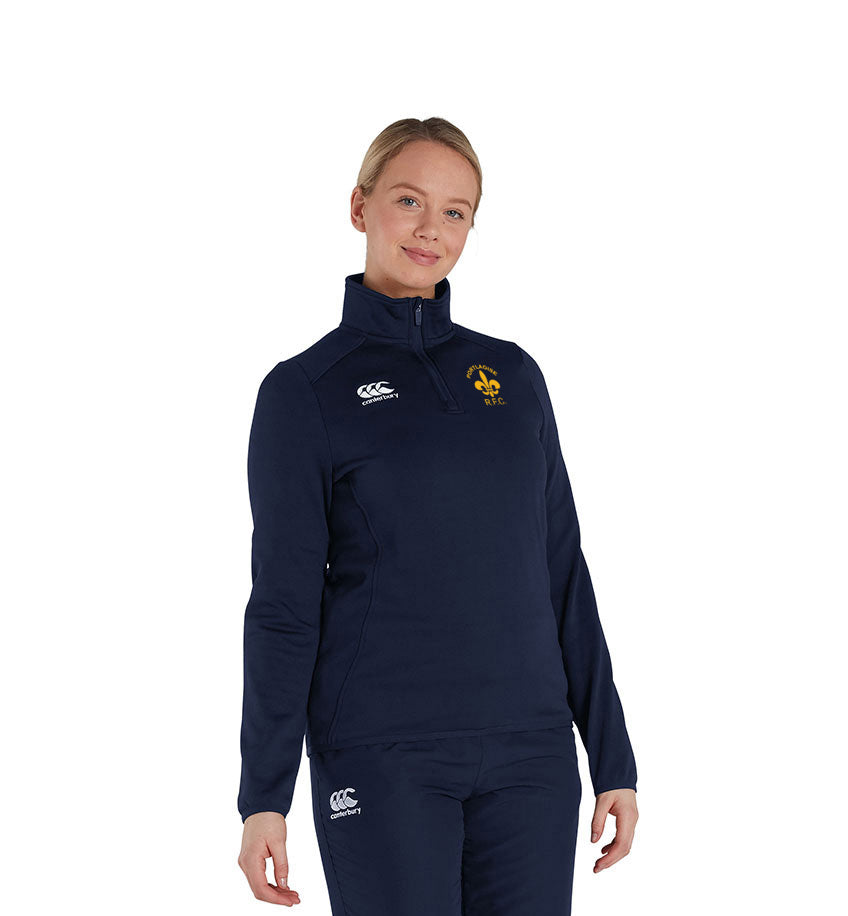 Portlaoise RFC Canterbury Club 1/4 Zip Training Top