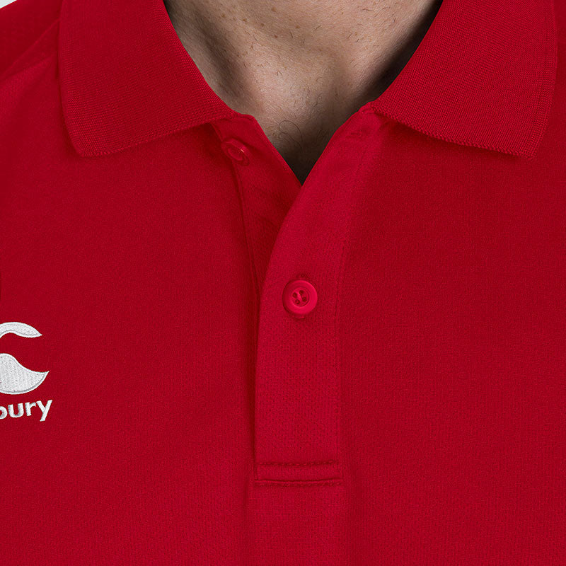 New Ross RFC Canterbury Club Red Polo Shirt