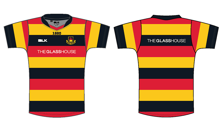 Sligo Rugby BLK Minis Jersey 24/25 - GLASSHOUSE - Pre-Order