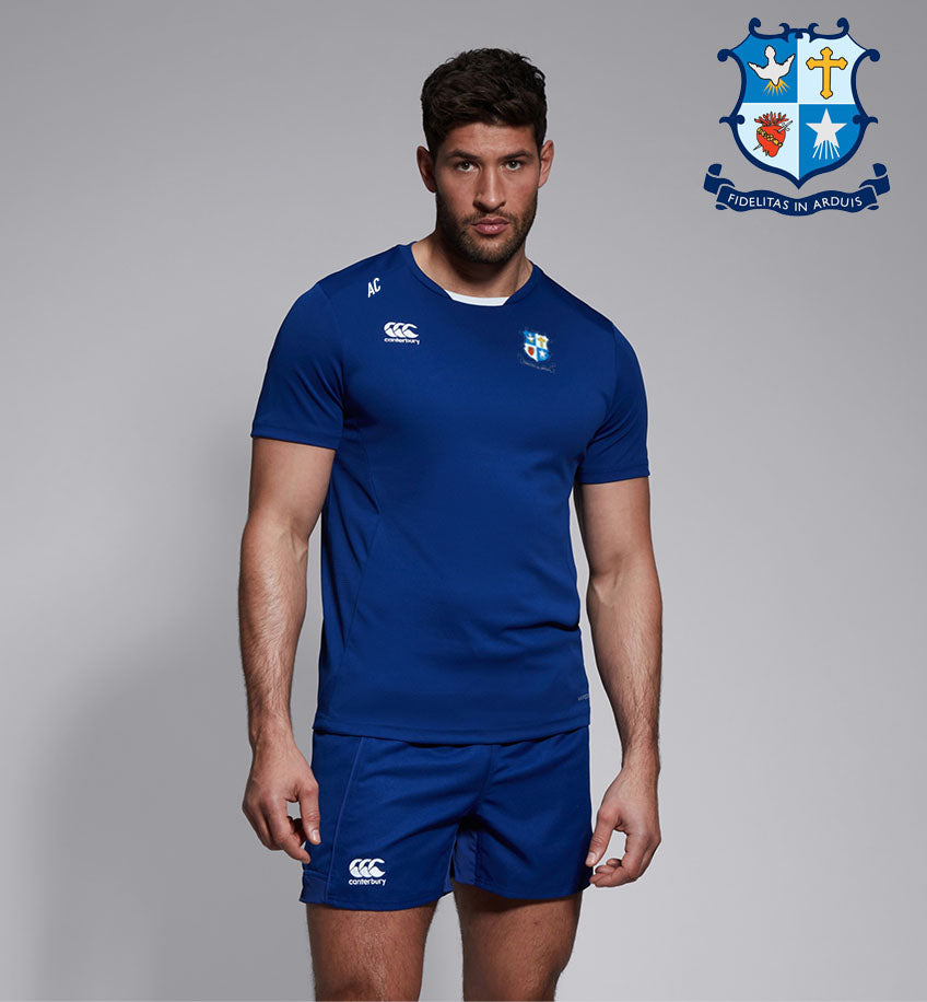 St. Mary's College RFC Canterbury Club Tee Shirt - ROYAL BLUE
