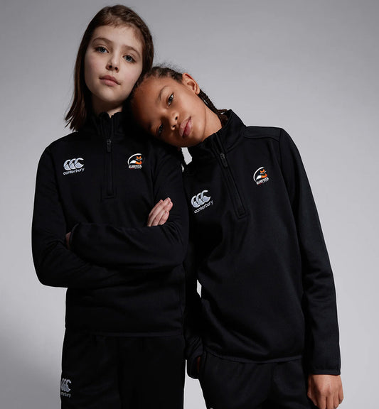St Brigid's RFC Canterbury Club 1/4 Zip Mid Layer Training Top