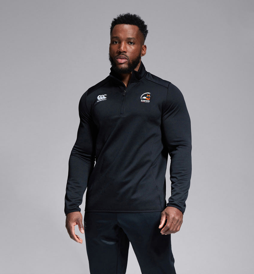 St Brigid's RFC Canterbury Club 1/4 Zip Mid Layer Training Top