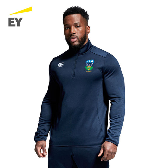 UCD RFC Canterbury Club 1/4 Zip Training Top - E & Y