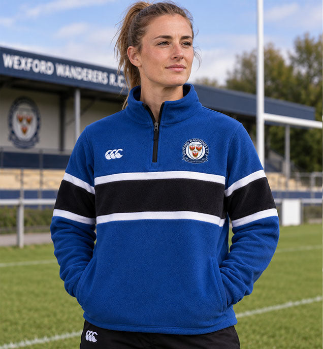 Wexford Wanderers RFC 1/4 Zip Canterbury Oversized Fleece - PRE ORDER