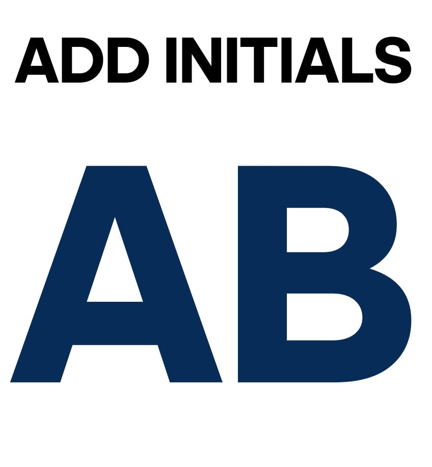 Add NAVY Initials 20MM