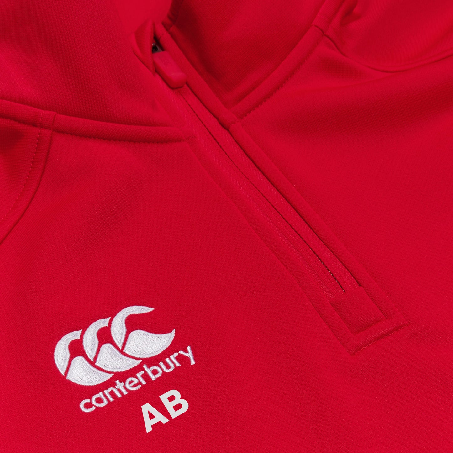 Athboy RFC Canterbury Club 1/4 Zip Mid Layer Training Top - Red