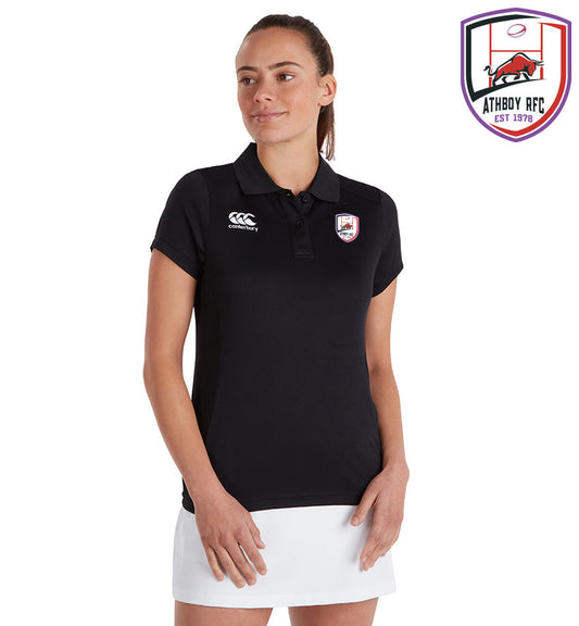 Athboy RFC Canterbury Club Black Polo Shirt