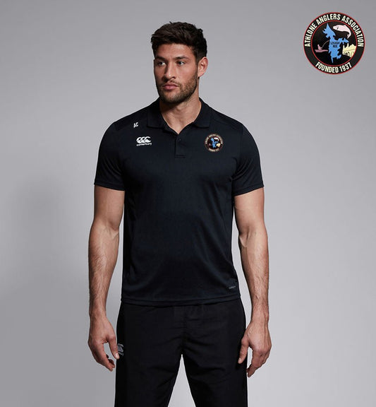 Athlone Anglers Association Canterbury Club Black Polo Shirt - Team Wear Store.ie