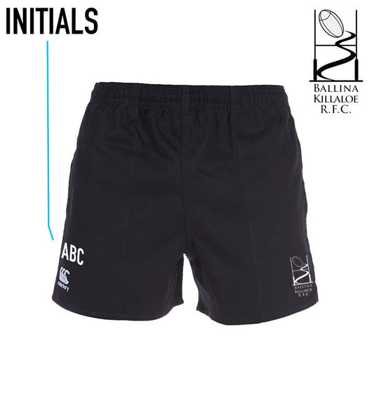 Ballina Killaloe RFC Canterbury Rugby Shorts - Team Wear Store.ie