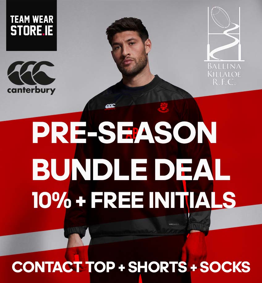 Ballina Killaloe RFC Pre Season Bundle