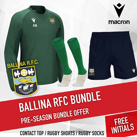 Ballina RFC Contact Top / Shorts / Socks Bundle