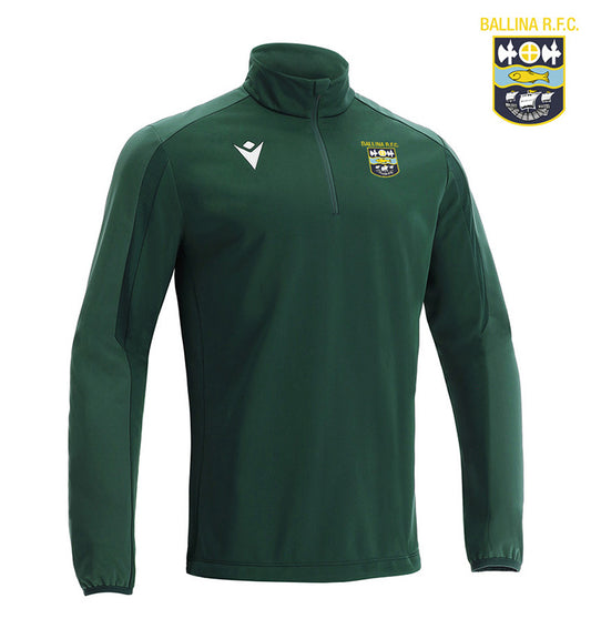 Ballina RFC Macron Arno 1/4 Zip Top - FINAL ITEMS