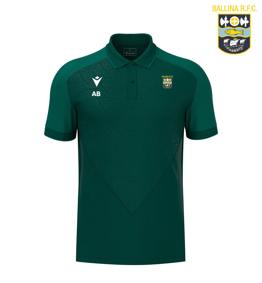 Ballina RFC Macron Baldwin Polo