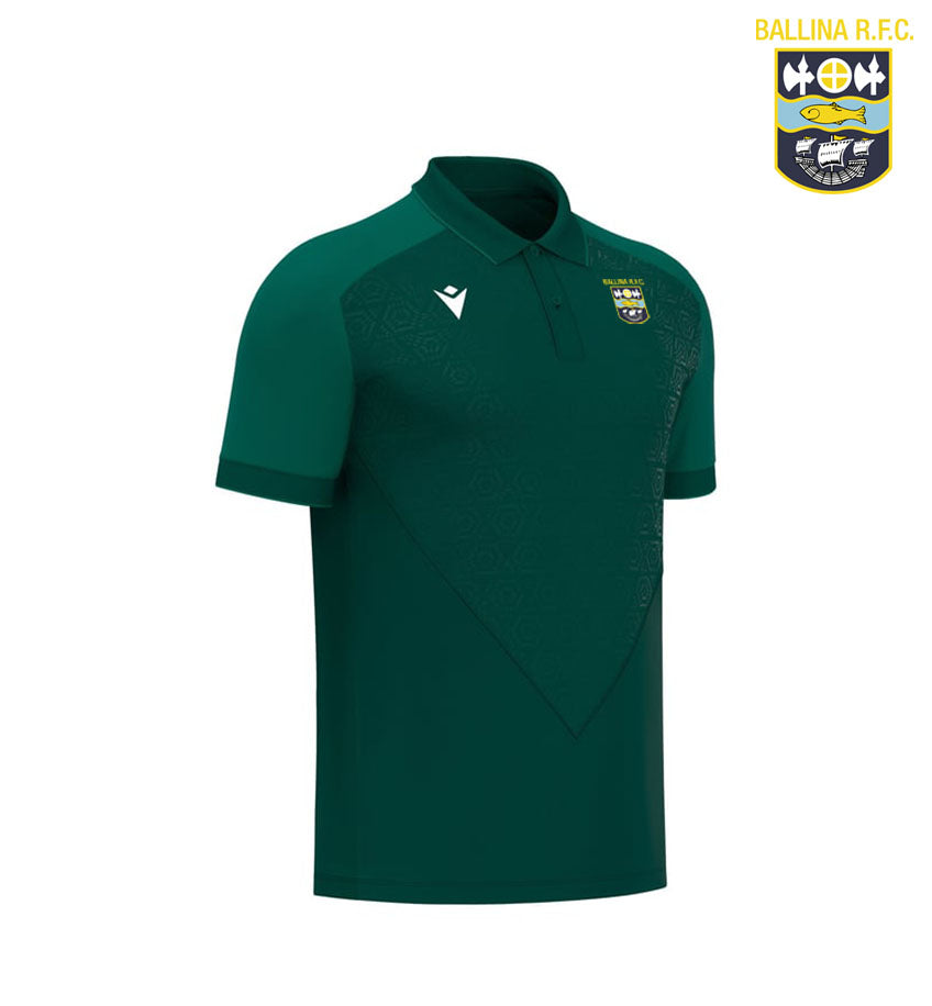 Ballina RFC Macron Baldwin Polo