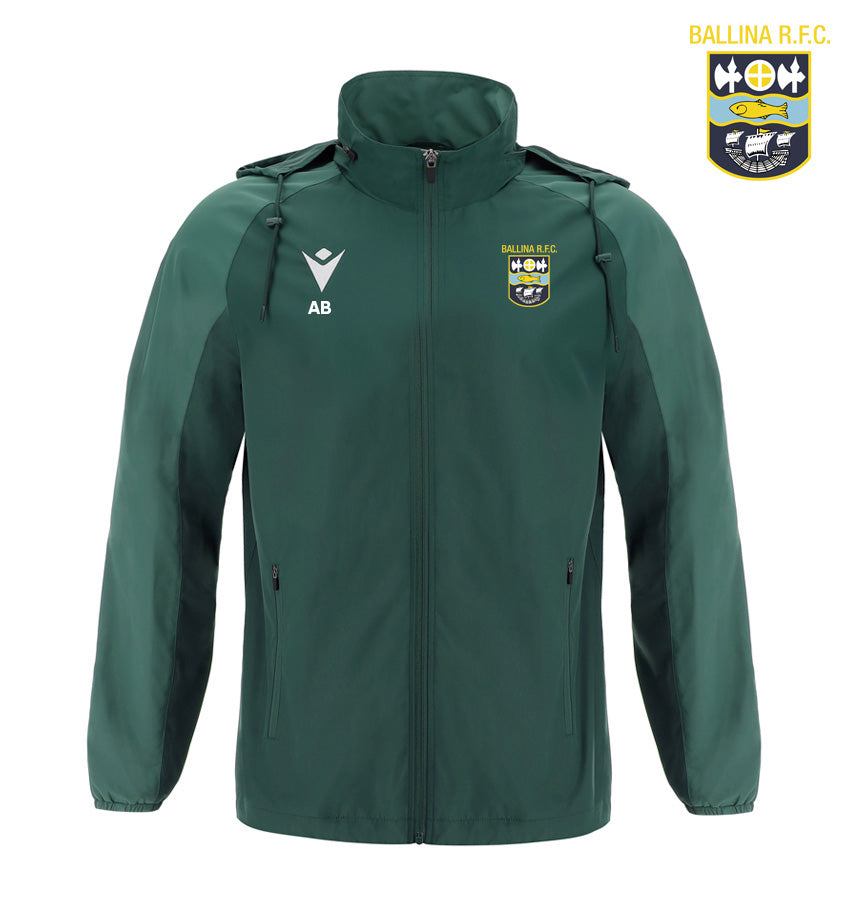 Ballina RFC Macron Elbrus Rain Jacket