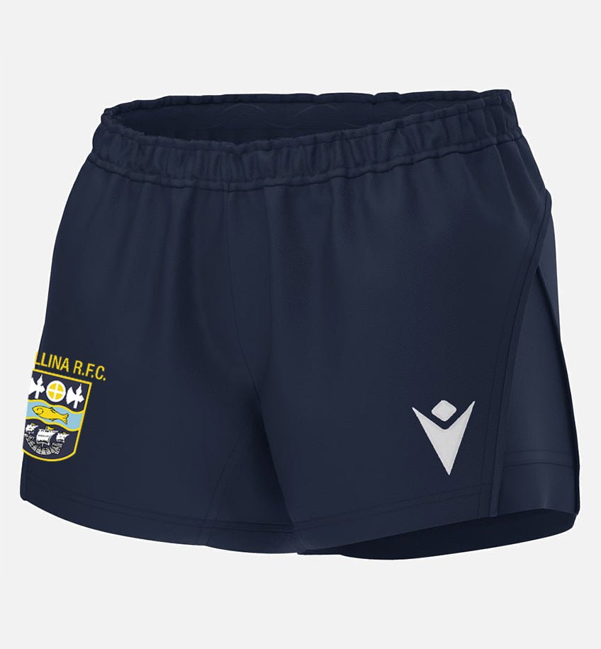 Ballina RFC Macron Lapis Shorts *Womens Fit* - Team Wear Store.ie