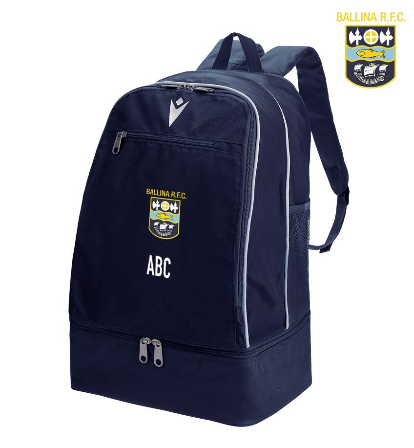 Ballina RFC Macron Maxi - Academy Evo Backpack - Team Wear Store.ie