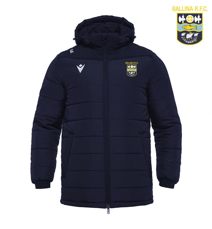 Ballina RFC Macron Narvik Rain Jacket - Team Wear Store.ie