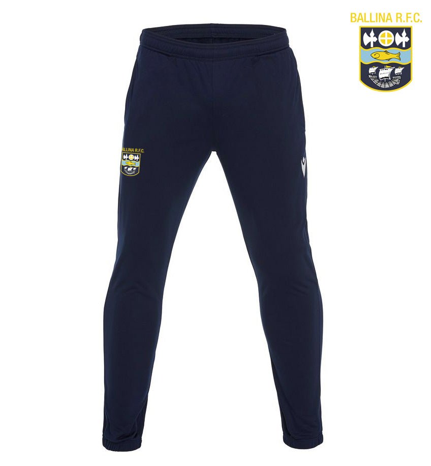 Ballina RFC Macron Navy WALO Hero Pants - Team Wear Store.ie