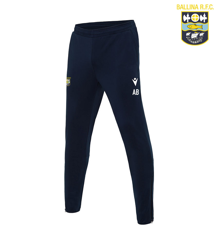 Ballina RFC Macron Navy WALO Hero Pants - Team Wear Store.ie