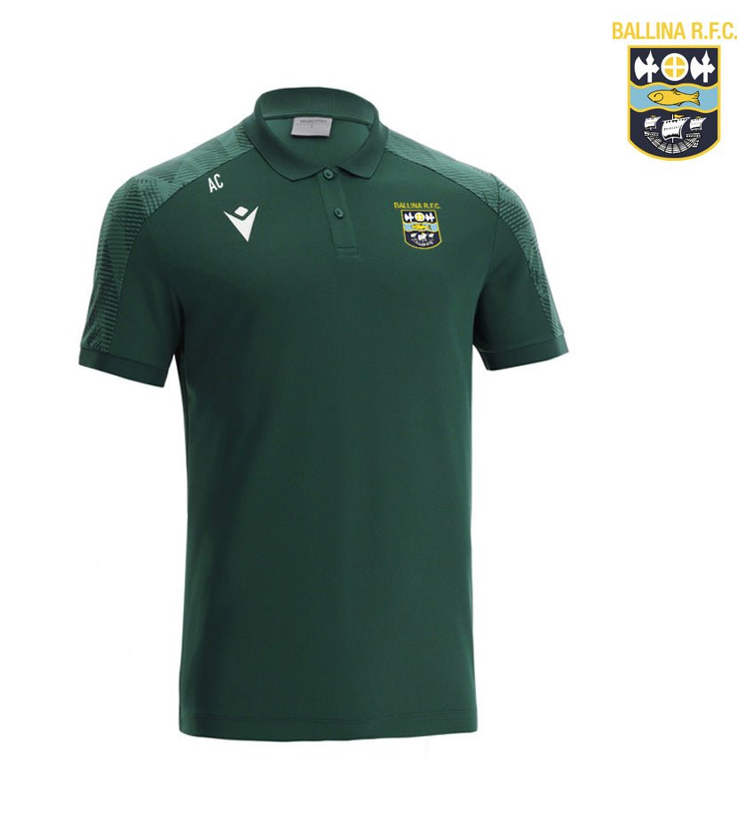 Ballina RFC Macron Rock Polo - Team Wear Store.ie