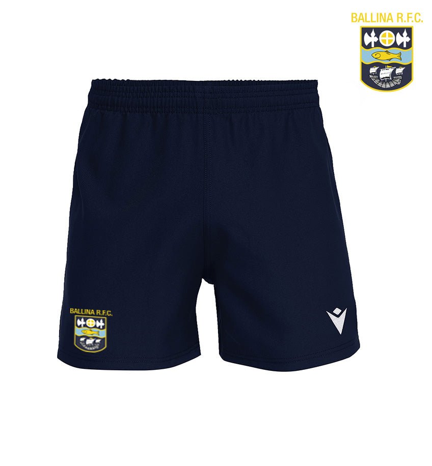 Ballina RFC Macron Rugby Playing Shorts - Team Wear Store.ie