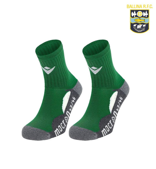 Ballina RFC Trick Short Rugby Socks - Team Wear Store.ie