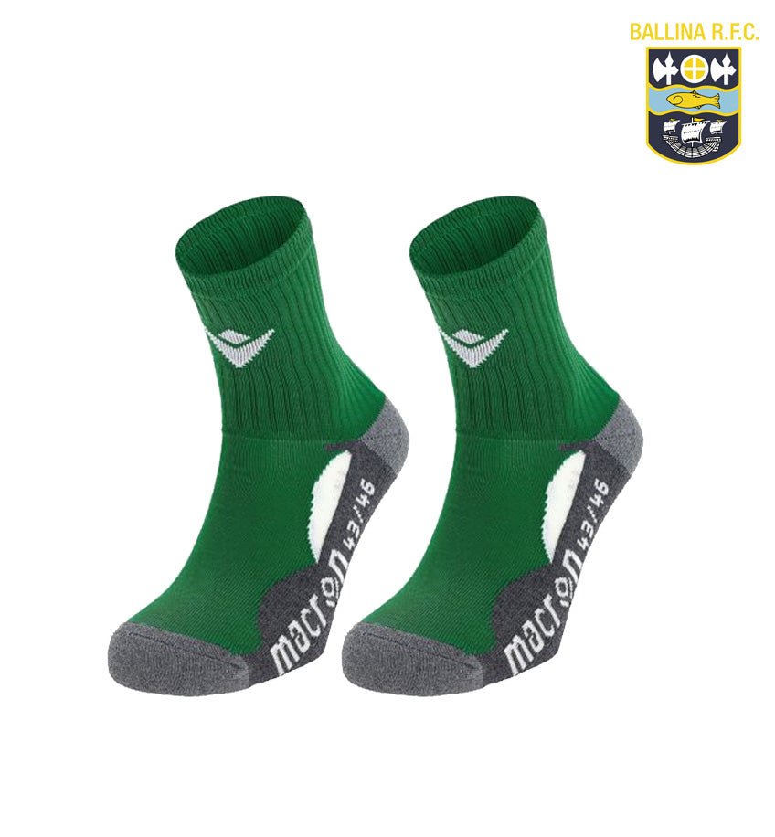 Ballina RFC Trick Short Rugby Socks - Team Wear Store.ie