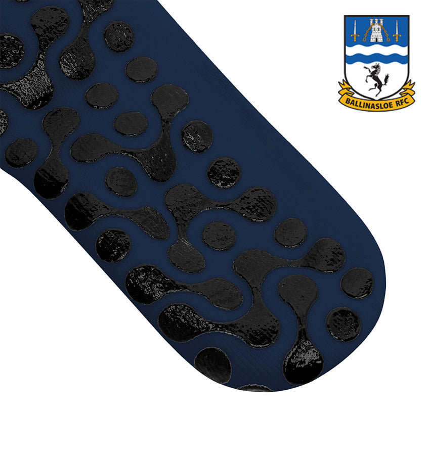 Ballinasloe RFC Grip Fit Navy Socks