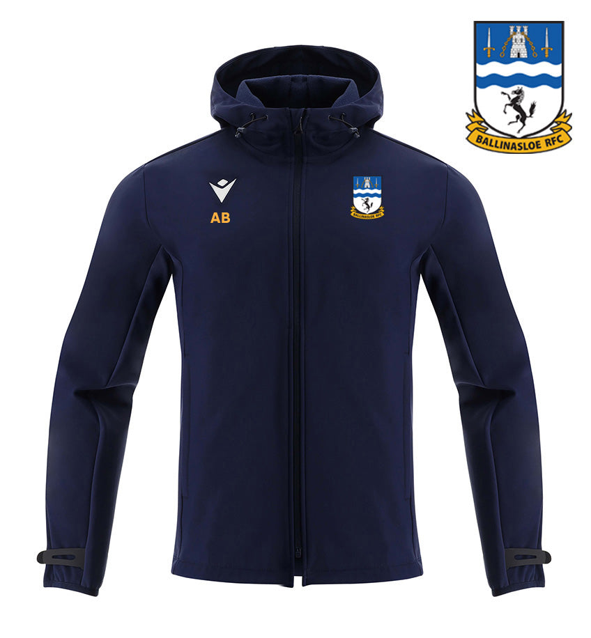 Ballinasloe RFC Macron Hooded Soft-Shell Himalaya Jacket CLEARANCE