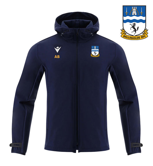 Ballinasloe RFC Macron Hooded Soft-Shell Himalaya Jacket