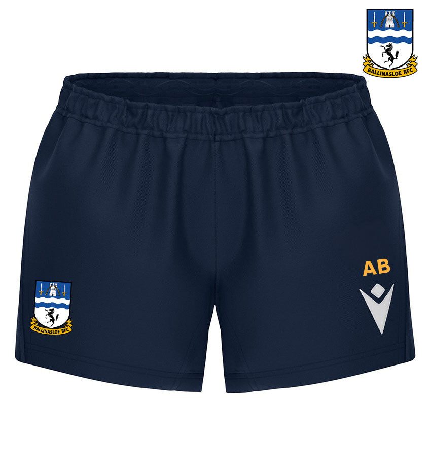 Ballinasloe RFC Macron Lapis Rugby Shorts *Womens Fit*