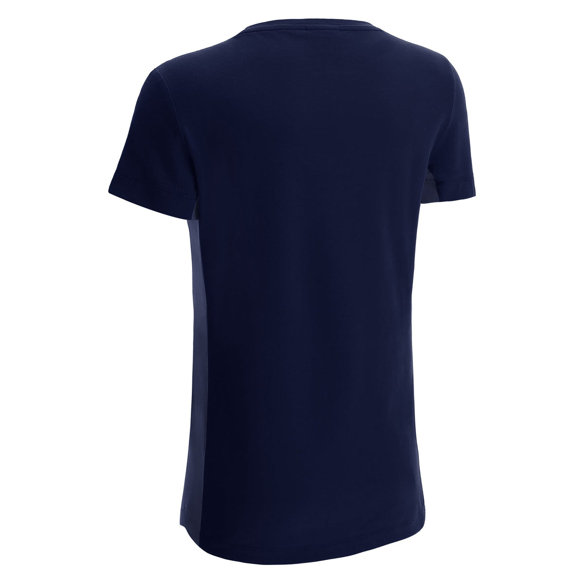 Ballinasloe RFC Macron Navy Women's Fit Cotton T-Shirt Lute - Team Wear Store.ie