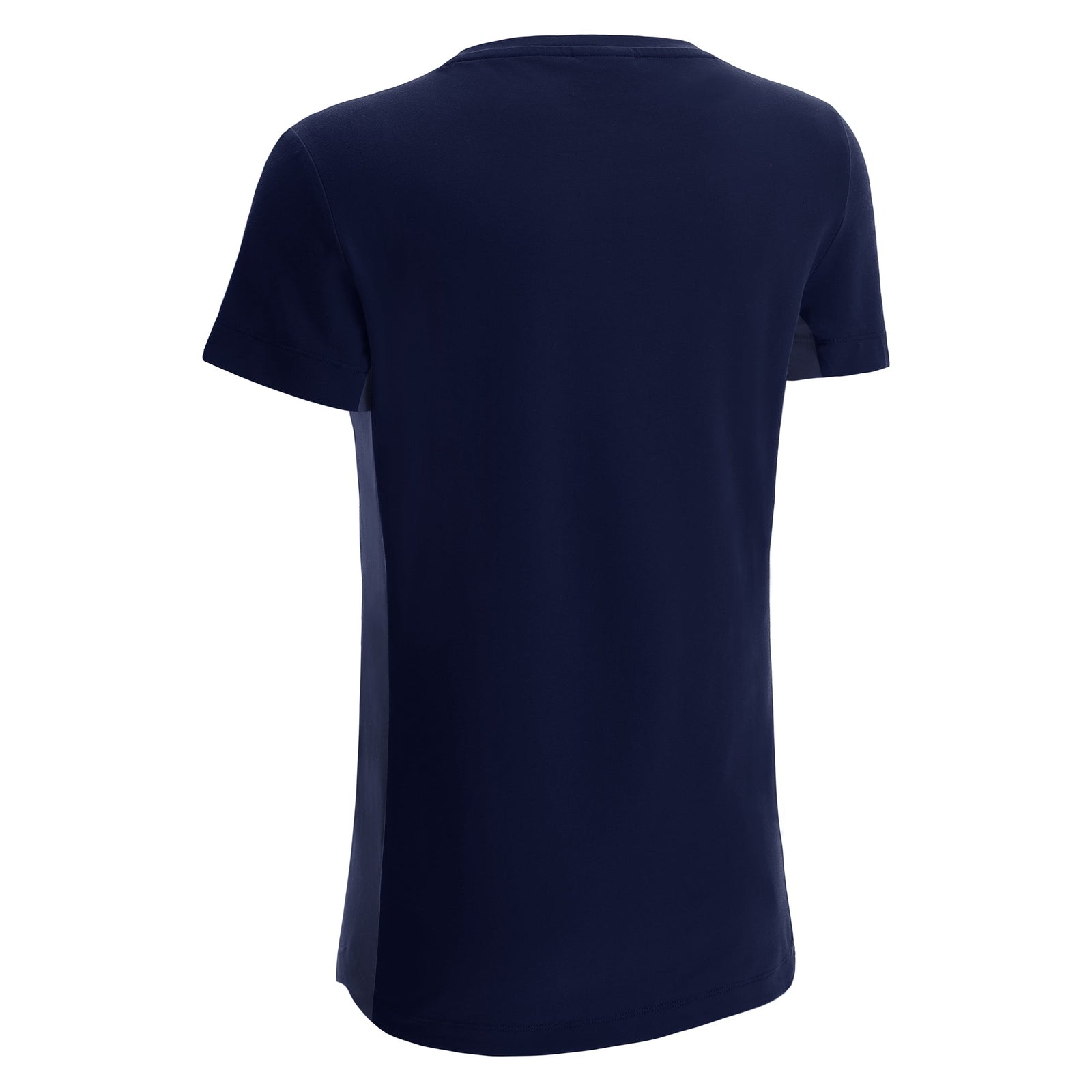 Ballinasloe RFC Macron Navy Women's Fit Cotton T-Shirt Lute - Team Wear Store.ie