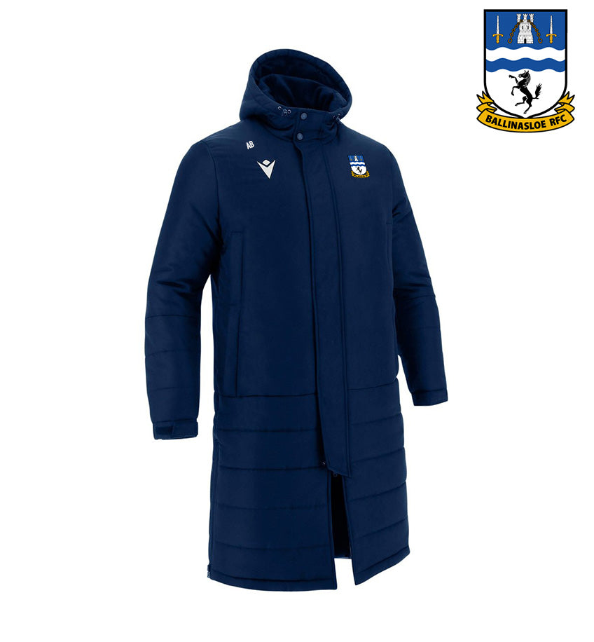 Ballinasloe RFC Macron Turvey Long Bench Jacket
