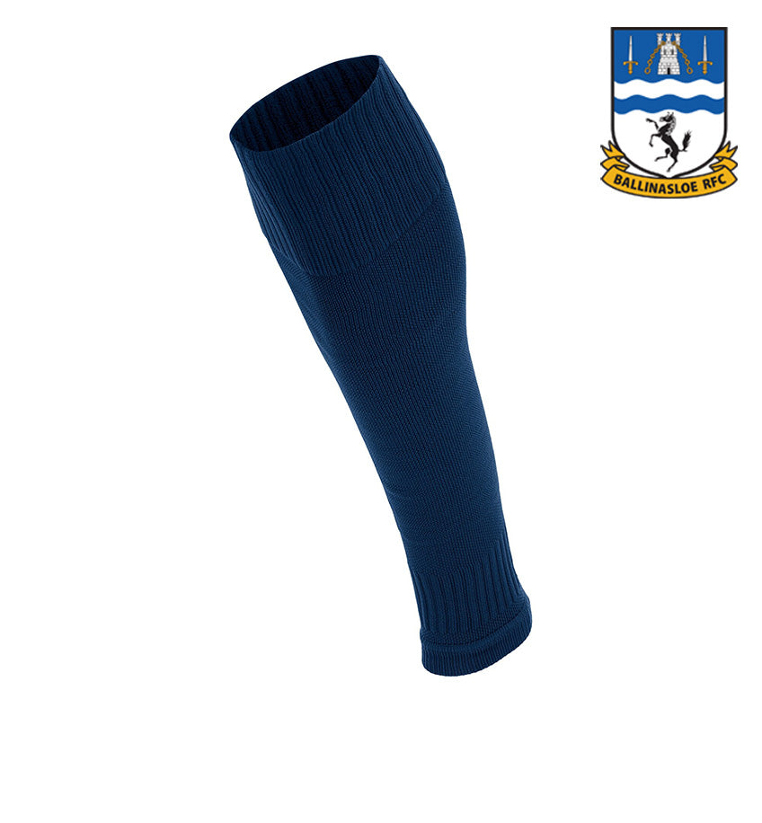 Ballinasloe RFC Sprint Evo Footless Navy Socks