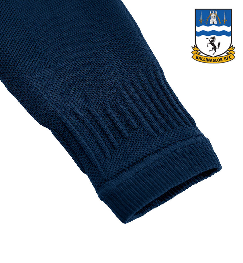 Ballinasloe RFC Sprint Evo Footless Navy Socks