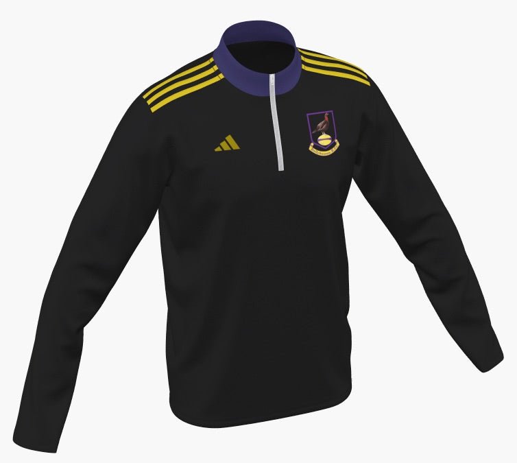 Ballyhaunis RFC Adidas Entrada 1/4 Zip - IN STOCK - Team Wear Store.ie