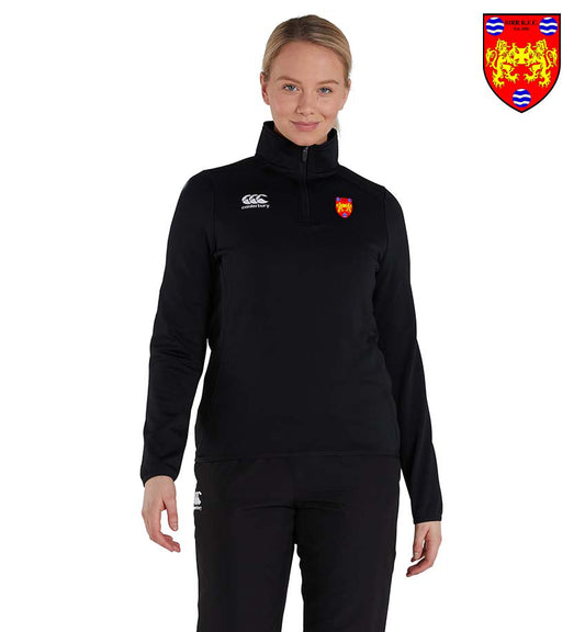 Birr RFC Canterbury Club 1/4 Zip Mid Layer Training Top